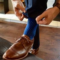 Brown Leather Handmade Chukka Shoes office Wear Edition - Thumbnail 1