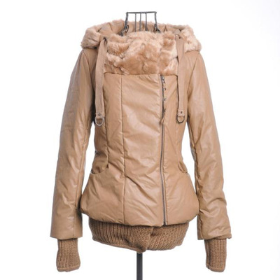 Long sleeve hooded coat