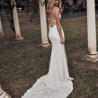 Sexy Spaghetti Straps Long Prom/Evening Dress - Thumbnail 3