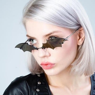 New style bat style personalized glasses hip-hop bat sunglasses