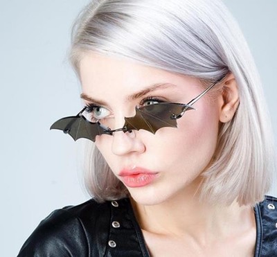 New style bat style personalized glasses hip-hop bat sunglasses
