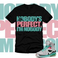 "Nobody's Perfect" Lebron 9 South Beach Colorway - Thumbnail 3