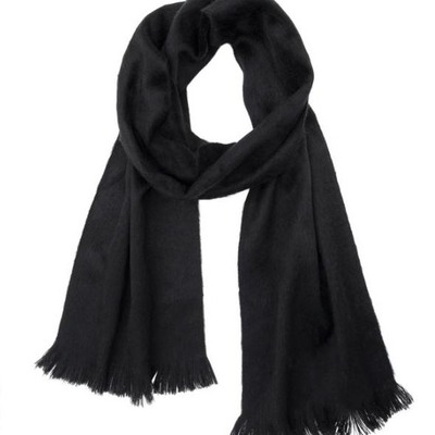 Alpaca solid color scarves