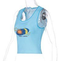 Cute Graphic Cartoon Print Retro Aesthetic Sleeveless Shirt Crop Top Tank Rib Knit Goth Punk Casual E-Girl Kawaii Korean Japanese Harajuku Streetwear - Thumbnail 8