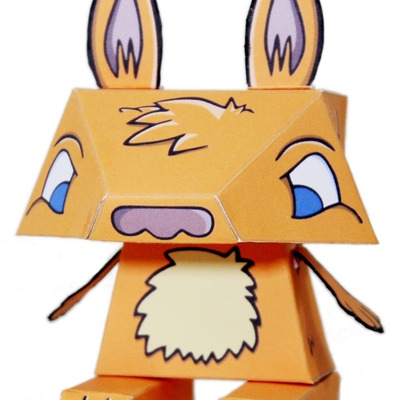 Bouncer classic paper toy