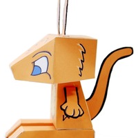 Bouncer Classic Paper Toy - Thumbnail 2