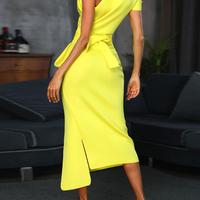 Fashion Sleeveless Dress - Thumbnail 4