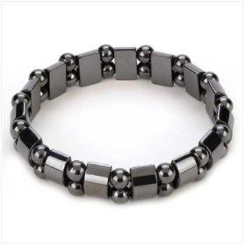 Men's Hematite Stretch Bracelet TD