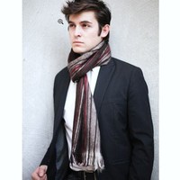 Alpaca Solid Color Scarves - Thumbnail 2