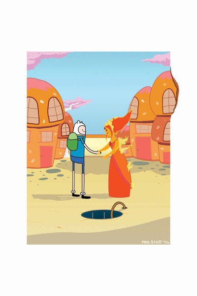 6" x 4" Print Finn + Flame Princess x Wish You Were Here