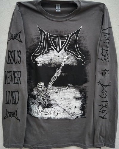 BLOOD "Impulse to Destroy" Longsleeve shirt.