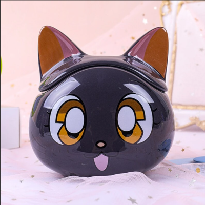 Harajuku kawaii cool cat kawaii mug - Thumbnail 3