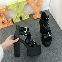 15cm sandals women's shoes S-472 - Thumbnail 3