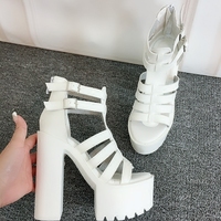 15cm super high heel sandals women's shoes S-475 - Thumbnail 1