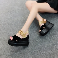 2021 high heel women's sandals 12cm S-479 - Thumbnail 1