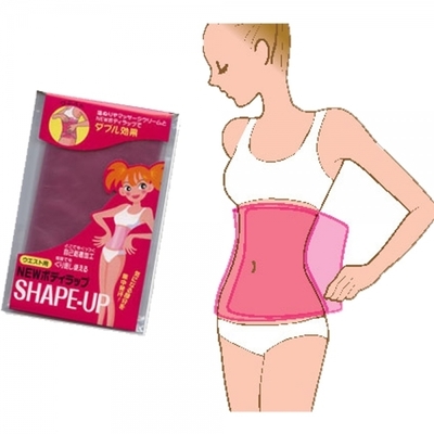 Hot sauna lost weight shape-up waist tummy slimming wrap belt 