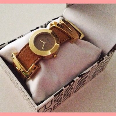 Bcbgeneration love affirmation watch tan leather