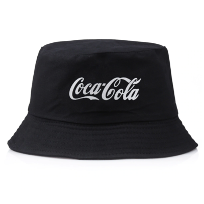 COCACOLA BLACK BUCKET HAT