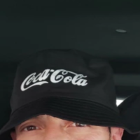 COCACOLA BLACK BUCKET HAT - Thumbnail 1