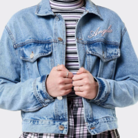 ANGEL'S DENIM JACKET - Thumbnail 2