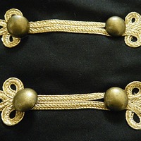 (New with tags) Black/Gold Band Jacket - Thumbnail 2