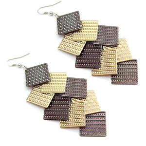 "Chips" Lightweight Earrings