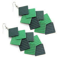 "Chips" Lightweight Earrings - Thumbnail 2