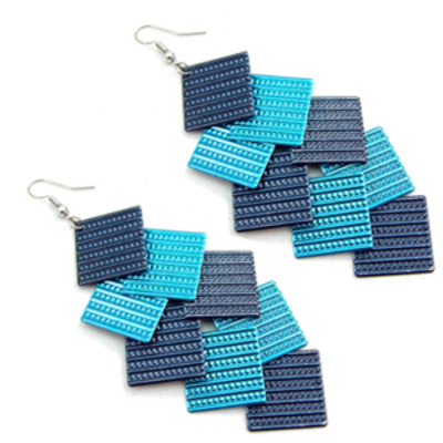 "chips" lightweight earrings