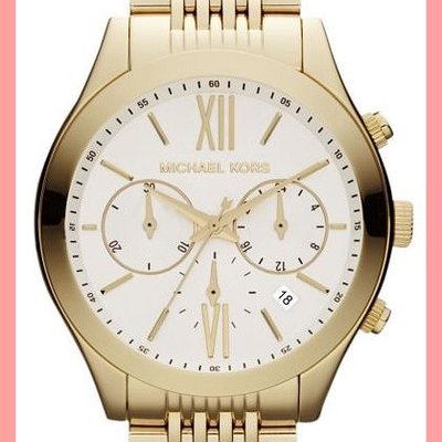 Michael kors brookton gold watch  style #:mk5762 