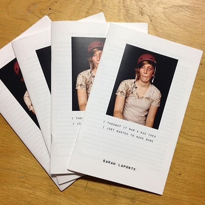 I thought it was a bad idea i just wanted to make sure, sarah laponte