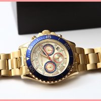 Michael Kors Everest Gold-Tone Chronograph Mens Watch MK5792 - Thumbnail 1