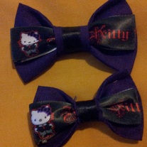 Goth Kitty (Purple) (small)
