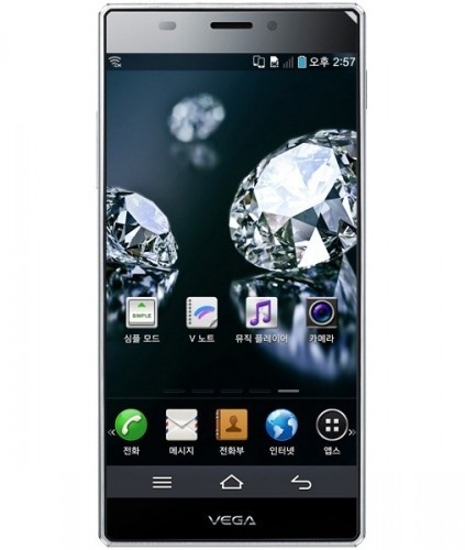 Pantech Vega Iron IM-A870 5inch 1920*1080 HD LCD Screen Android 4.1.2 1.7GHz Dual Camera Smartphone