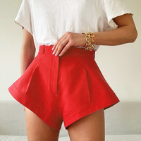 Casual Sexy High Waist Shorts - Thumbnail 2