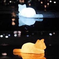 Cute Cartoon Cat Led Small Night Light - Thumbnail 2