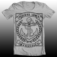 GREY ANCHOR T-SHIRT - Thumbnail 1