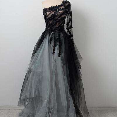 One shoulder prom dresses,affordable evening dresses,formal dresses for women,long formal dresses,wedding party dresses,231 - Thumbnail 4