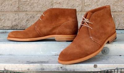 Awesome Wear Brown Chukka Genuine Suede Lace Up Boot