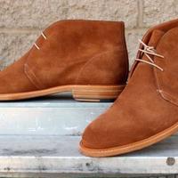 Awesome Wear Brown Chukka Genuine Suede Lace Up Boot - Thumbnail 1