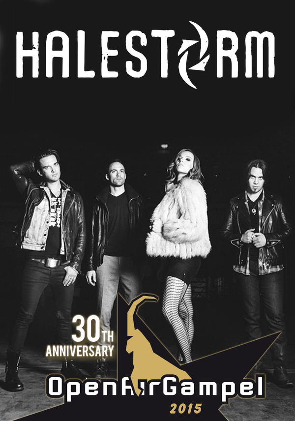 HALESTORM Open Air Gampel, Switzerland 2015 DVD