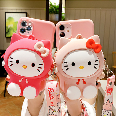 Cute kitty cat pocket iphone cases