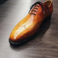 Handmade Really Awesome Wingtip Dress Tuxedo Wear Shoes For Mens 7-13US - Thumbnail 1