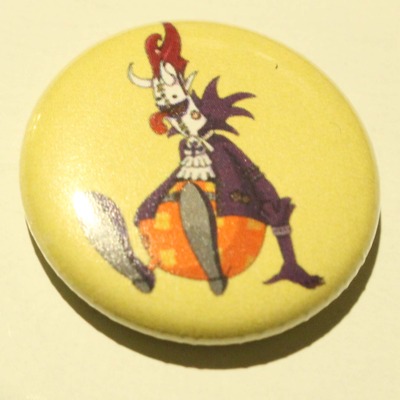 1" x 1" pin - gekko moriah (one piece)