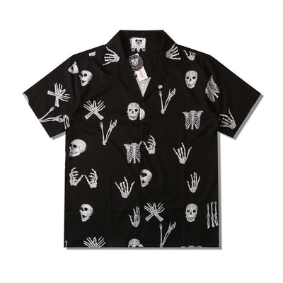 Free Shipping-SKULL SHIRT