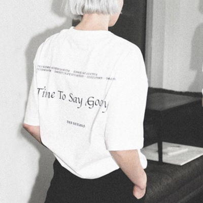 Free Shipping-"TIME TO SAY GOODBYE" TEE