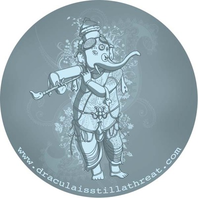 2" x 2" Sticker - Ganesha