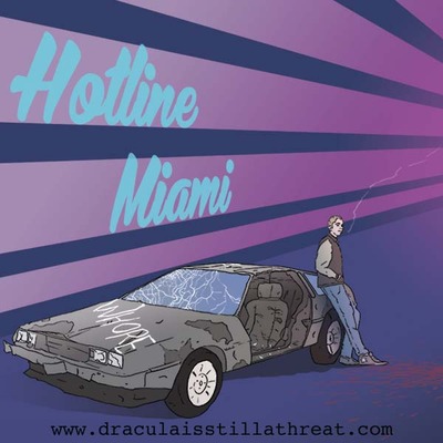 2" x 2" Sticker - Jacket & Car (Hotline Miami)