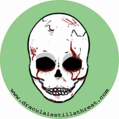 2" x 2" sticker - skull