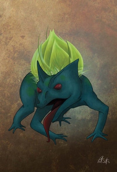 6" x 4" Print - Bulbasaur (Pokemon)