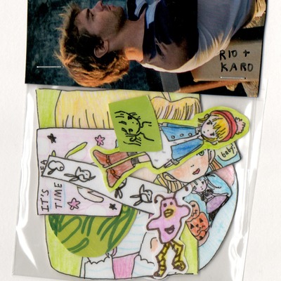 Stickers: pair of pjs